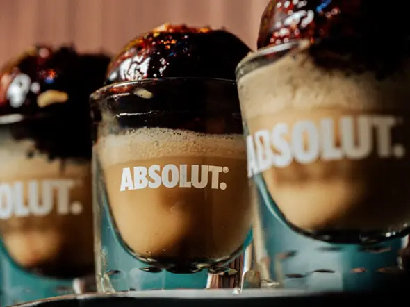 Chocolate Pani Puri with Affogato Shot at BlendHouse, blending Italian dessert elements with Indian street food inspiration.